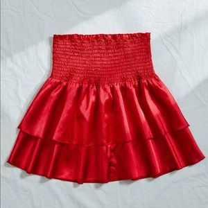 Comfy Shein satin skirt